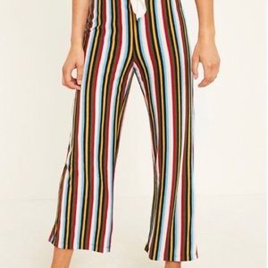urban outfitters rainbow striped pants